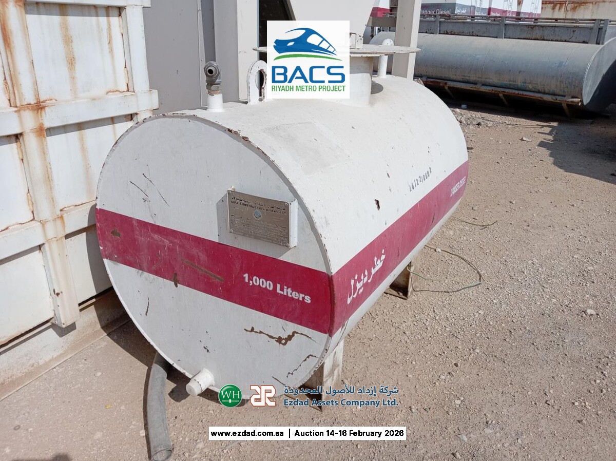Gulf Construction 1,000 Litre Fuel Storage Tank-45156037