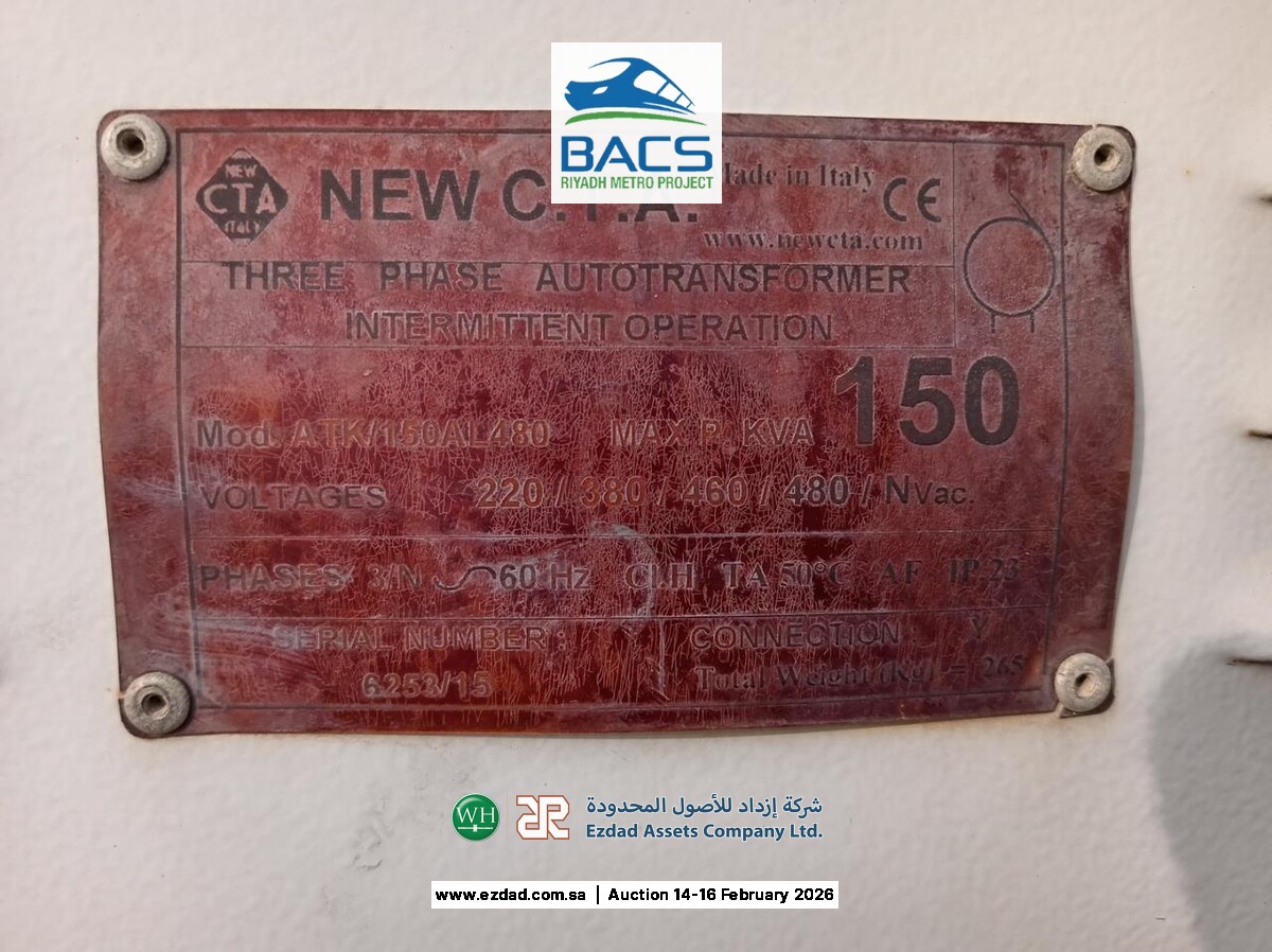 New CTA Italy 150KVa 3Phase Transformer-45156310