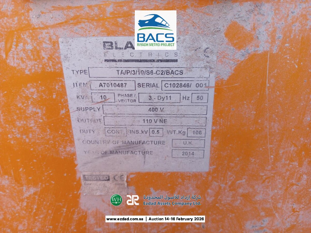 Blakley Electric 10kva 3Phase Transformer-45156312