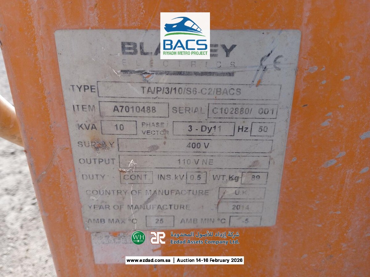 Blakley Electric 10kva 3Phase Transformer-45156316