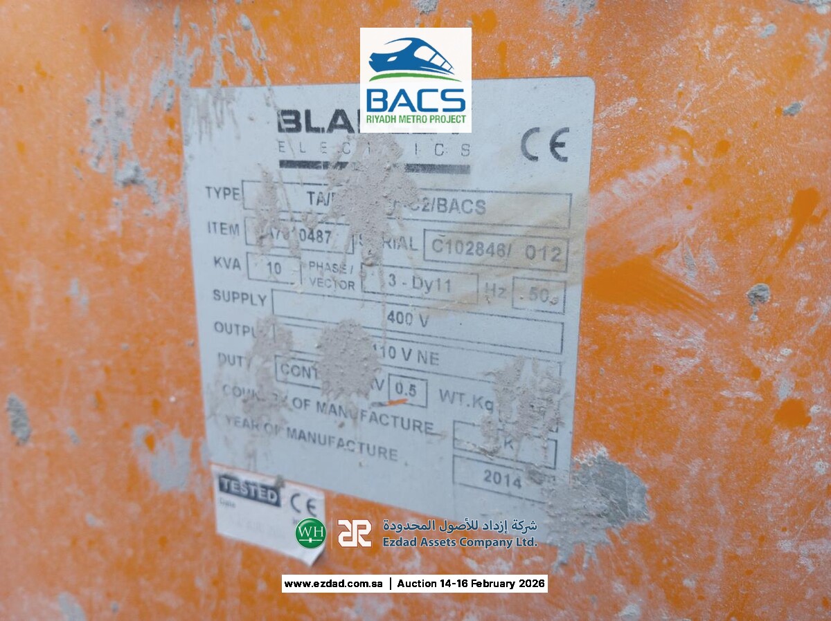 2014 Blakley Electric 10kva 3Phase Transformer-45156374