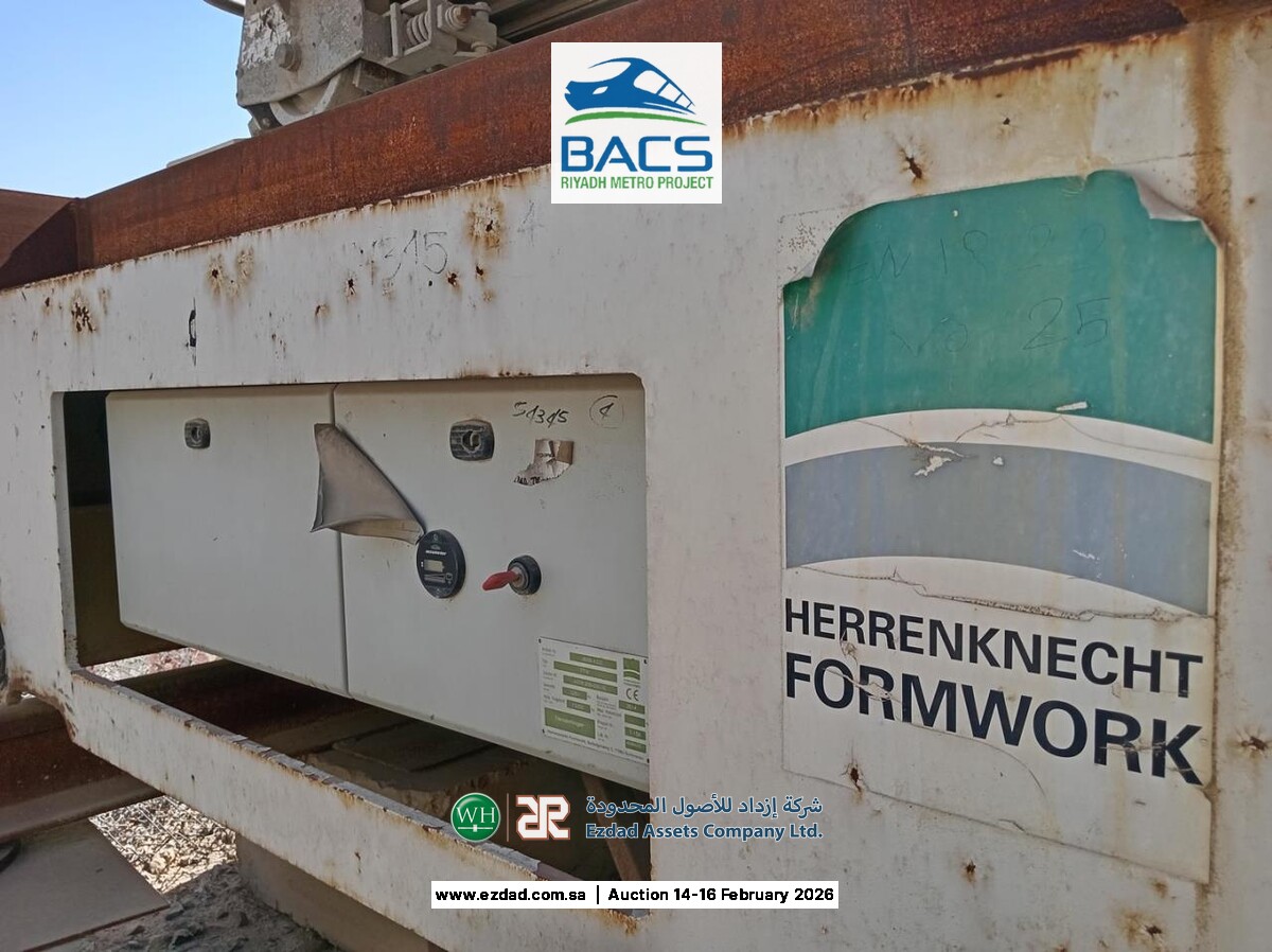 2014 Herrenknecht Formwork 13 Ton Transport Wagon-45156578