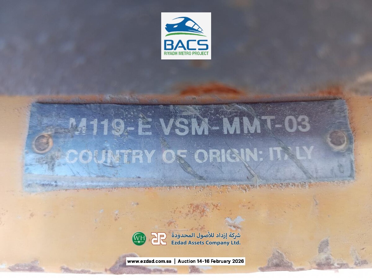 2015 Deal SRL Italy Rail Trolley Type M119-45156650