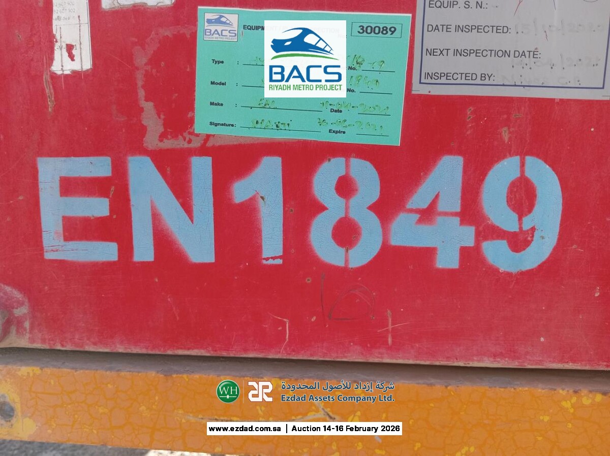 2015 Deal SRL Italy Rail Trolley Type M119-45156670