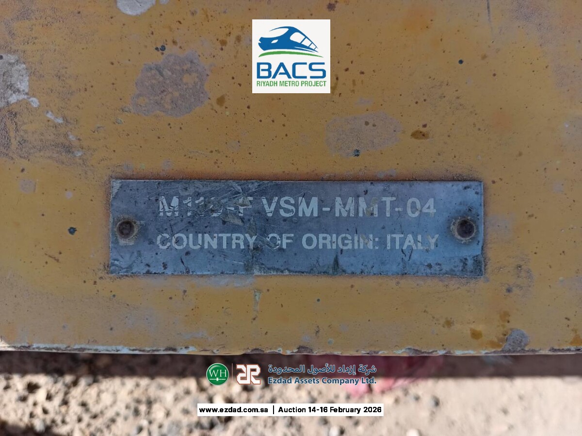 2018 Deal SRL Italy Rail Trolley Type M119-45156679