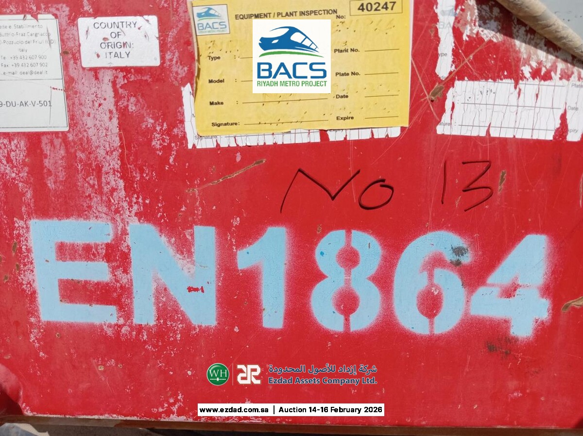 2018 Deal SRL Italy Rail Trolley Type M119-45156697