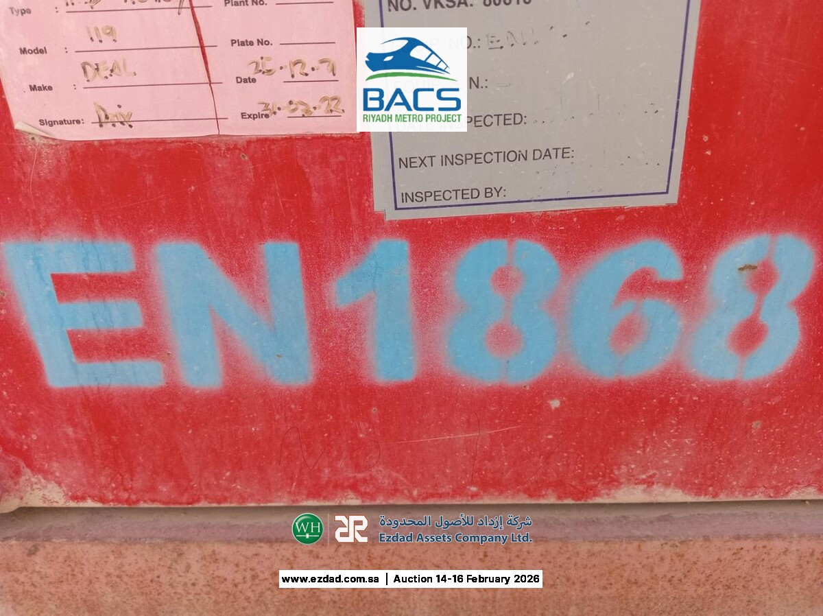 2018 Deal SRL Italy Rail Trolley Type M120-45156721