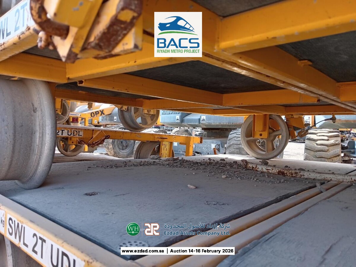 2018 2 Ton Rail Trolley Type B-17978381