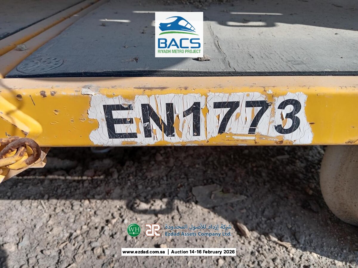 2018 2 Ton Rail Trolley Type B-17978392