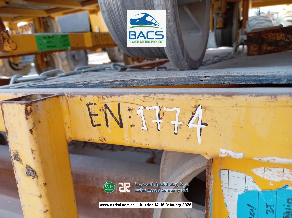 2018 2 Ton Rail Trolley Type B-17978396