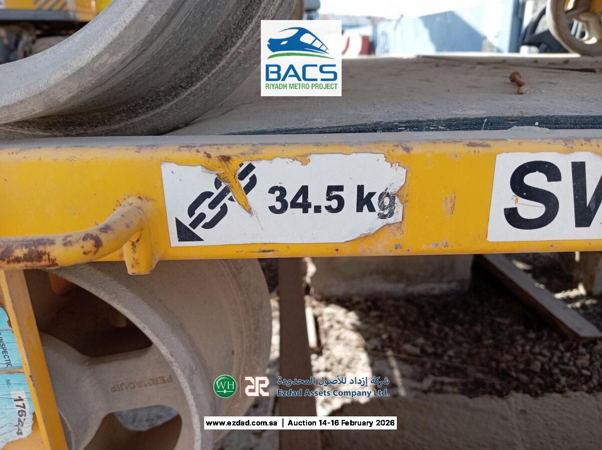 2018 2 Ton Rail Trolley Type B-45157132