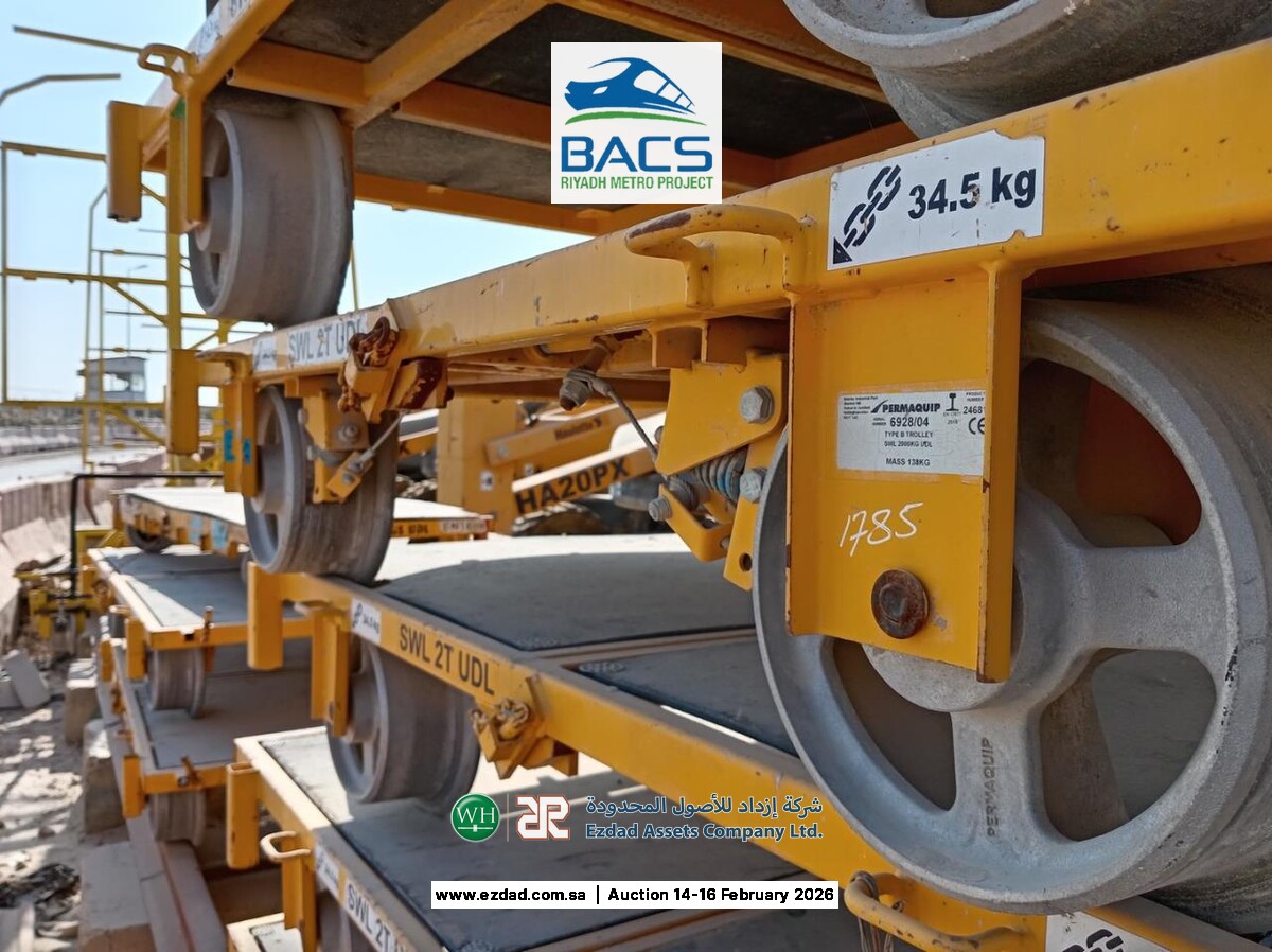 2018 2 Ton Rail Trolley Type B-45157173