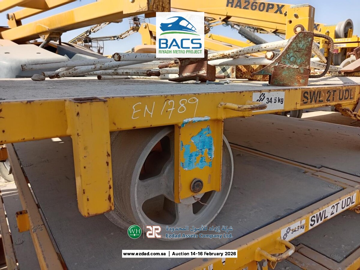 2018 2 Ton Rail Trolley Type B-45157210