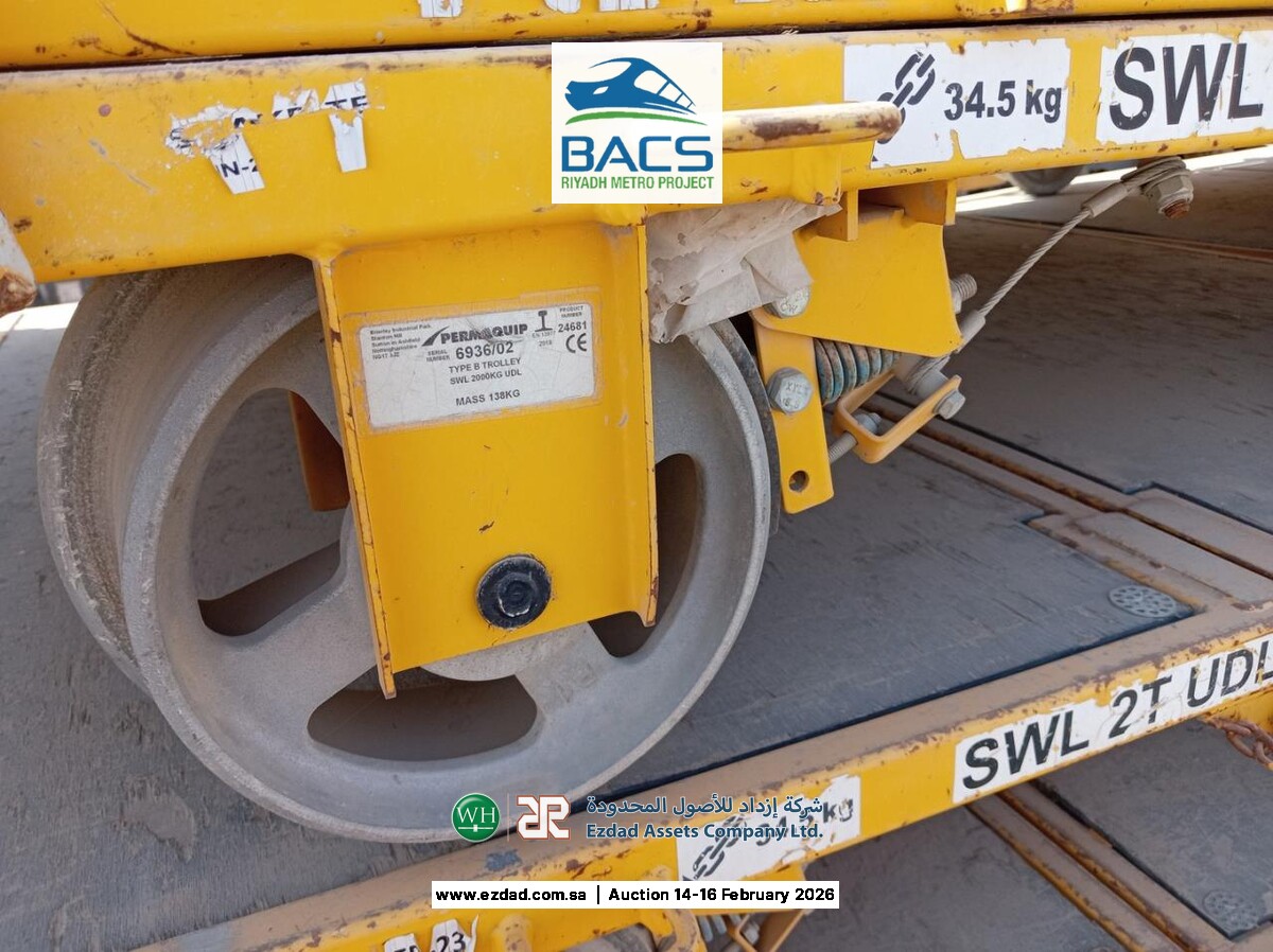 2018 2 Ton Rail Trolley Type B-45157223