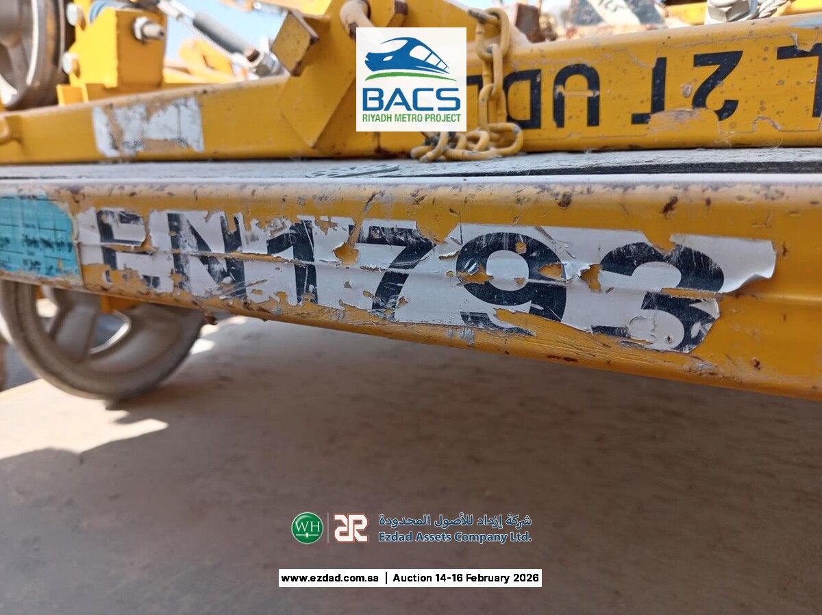 2018 2 Ton Rail Trolley Type B-45157225