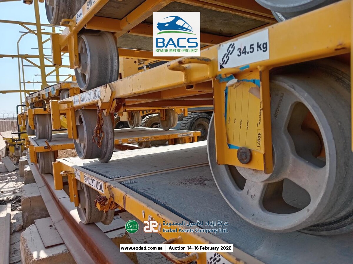 2018 2 Ton Rail Trolley Type B-45157303