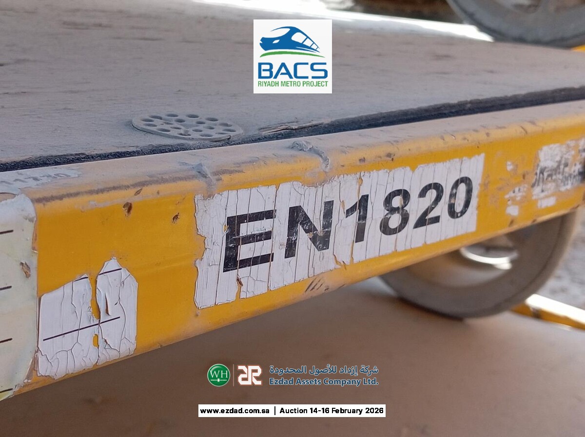 2018 2 Ton Rail Trolley Type B-45157304