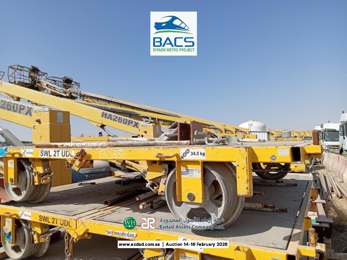 2018 2 Ton Rail Trolley Type B-45157381