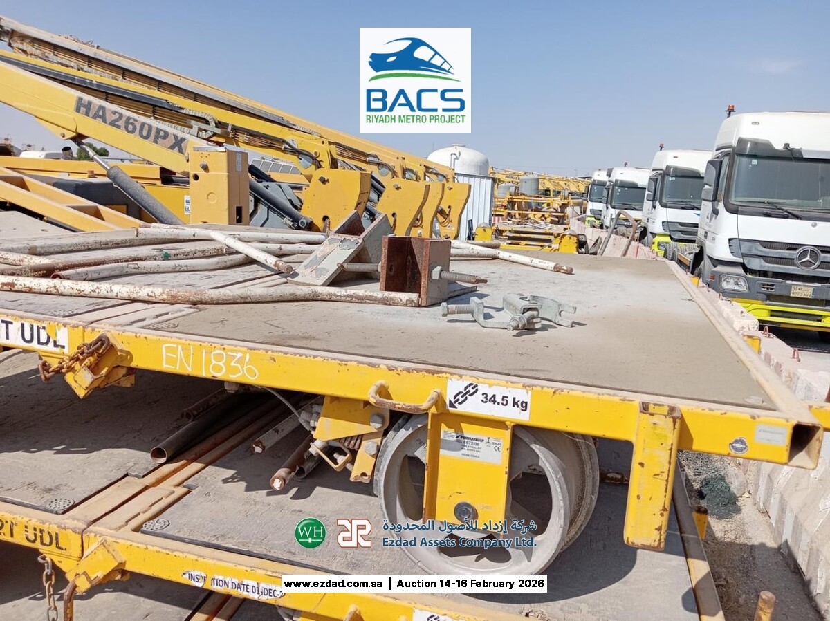 2018 2 Ton Rail Trolley Type B-45157382