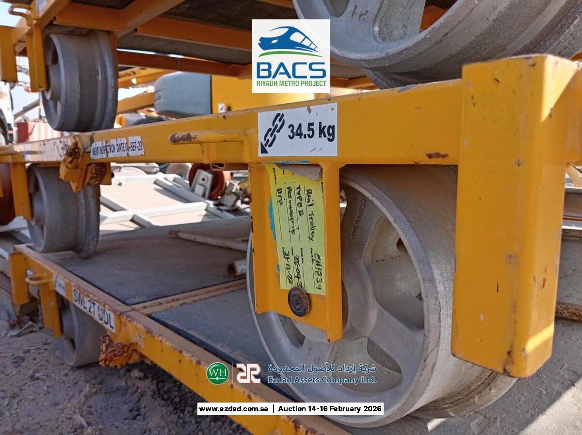 2018 2 Ton Rail Trolley Type B-45157415