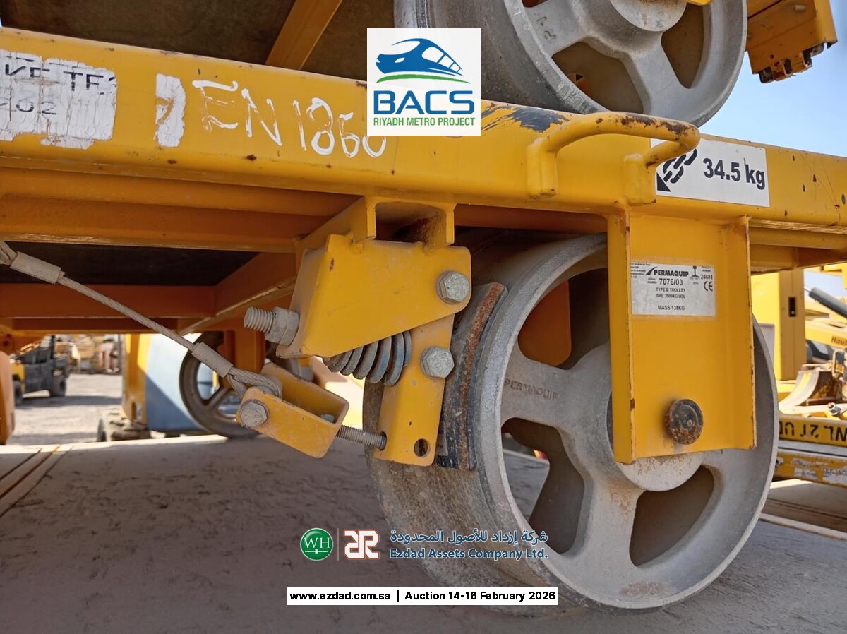 2018 2 Ton Rail Trolley Type B-45157532