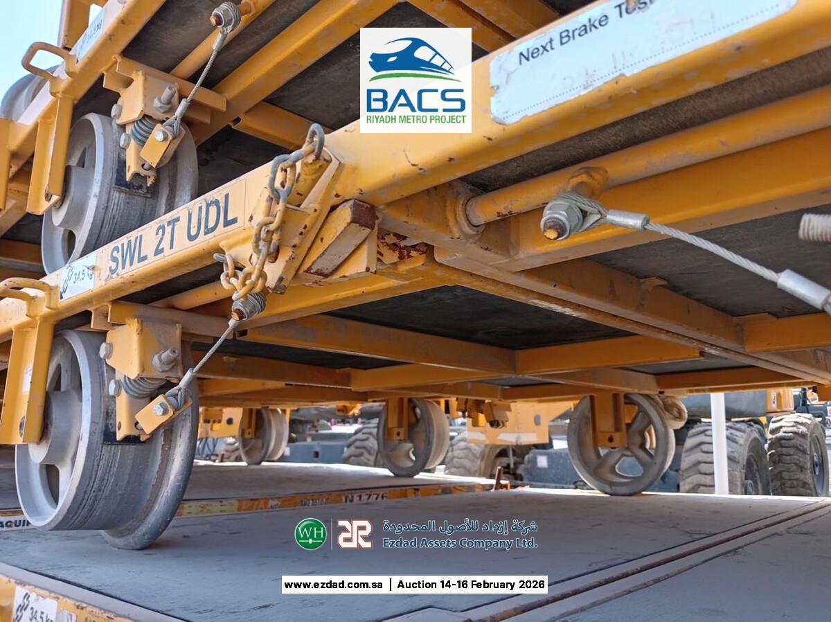 2019 2 Ton Rail Trolley Type B-45157569