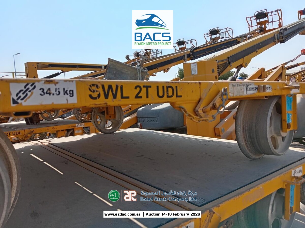 2019 2 Ton Rail Trolley Type B-45157591