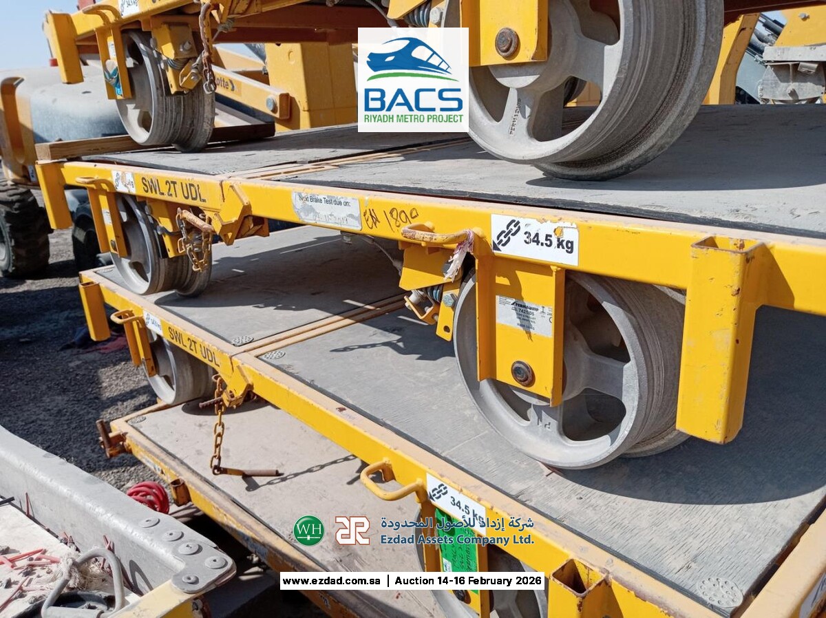 2019 2 Ton Rail Trolley Type B-45157595