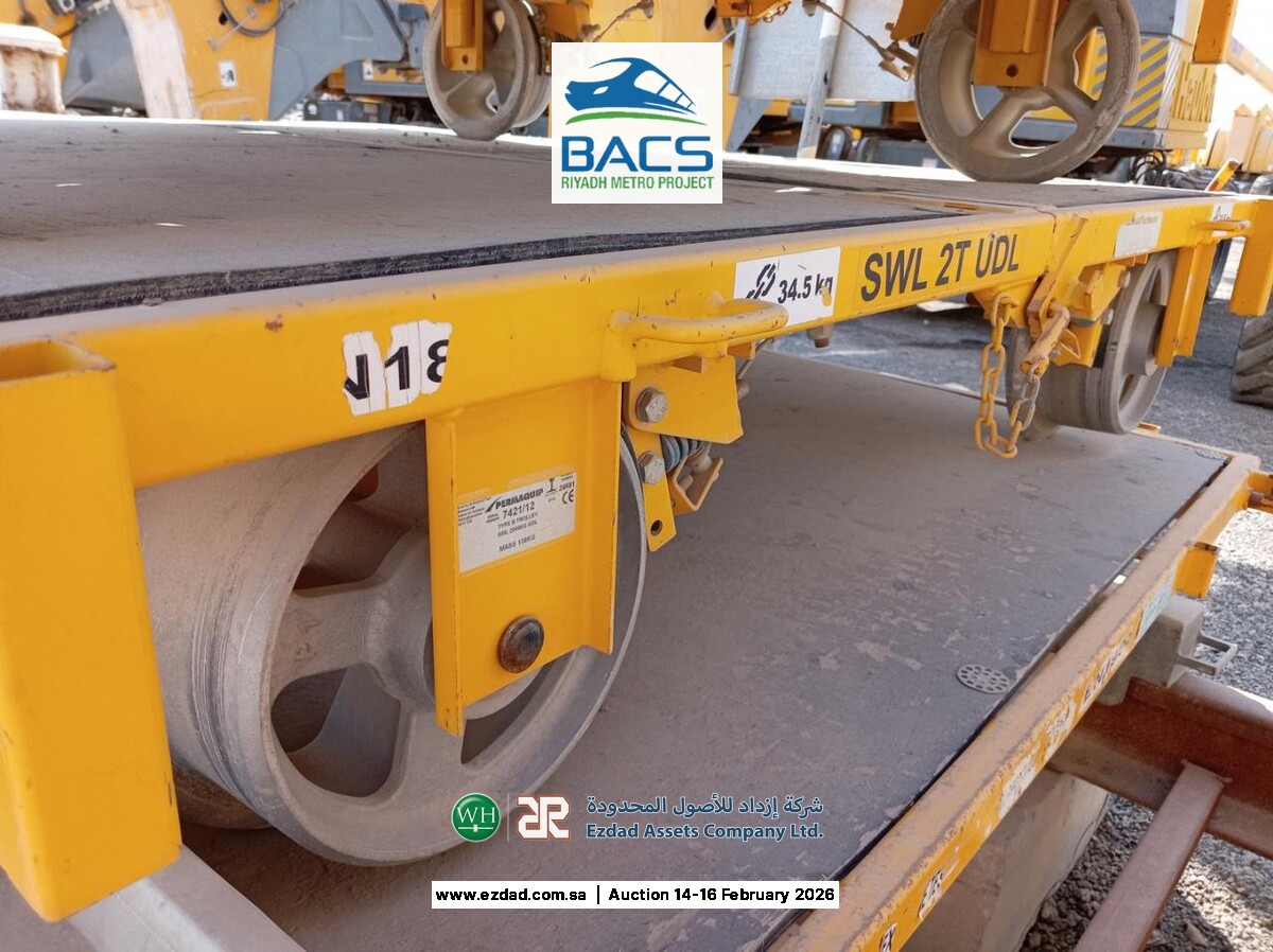 2019 2 Ton Rail Trolley Type B-45157650