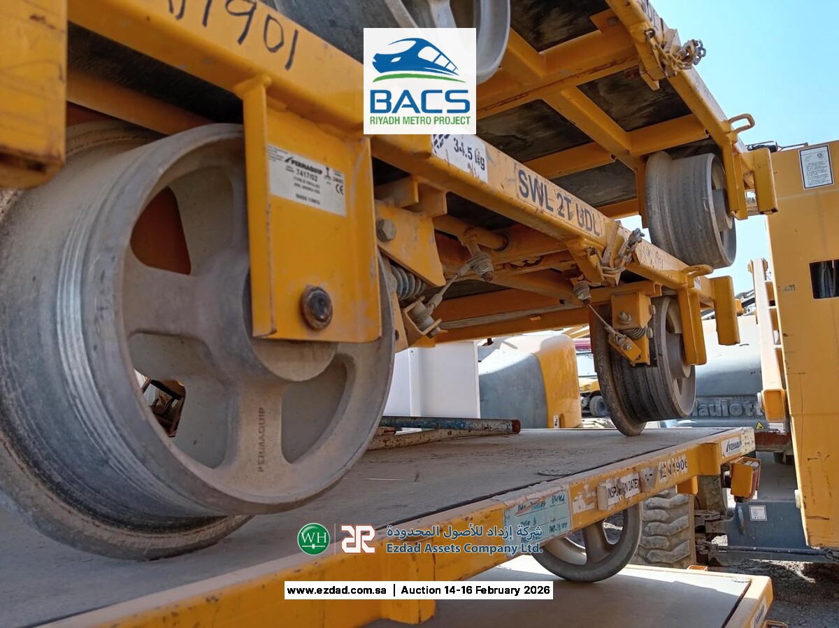 2019 2 Ton Rail Trolley Type B-45157660