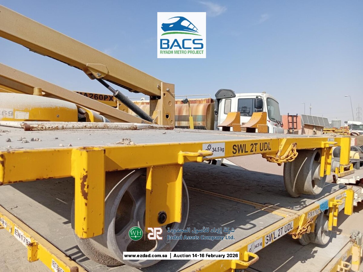 2019 2 Ton Rail Trolley Type B-45157772