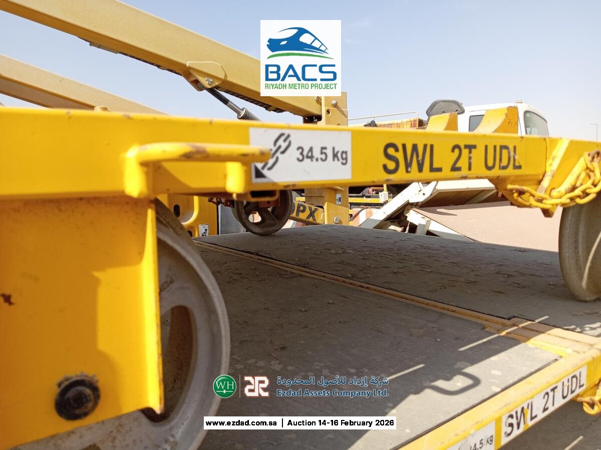 2019 2 Ton Rail Trolley Type B-45157774