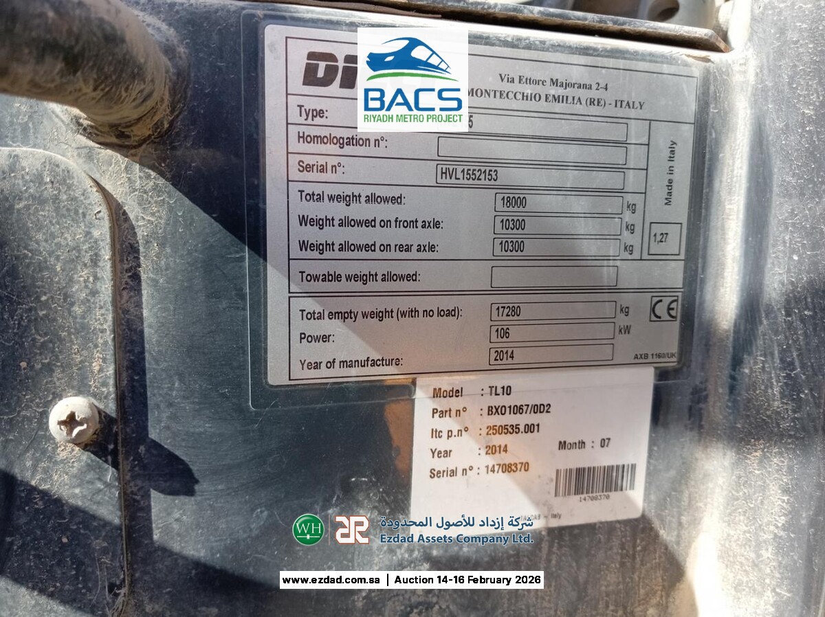 2014 Dieci Pegasus 50.21 Telescopic Hander-45154684