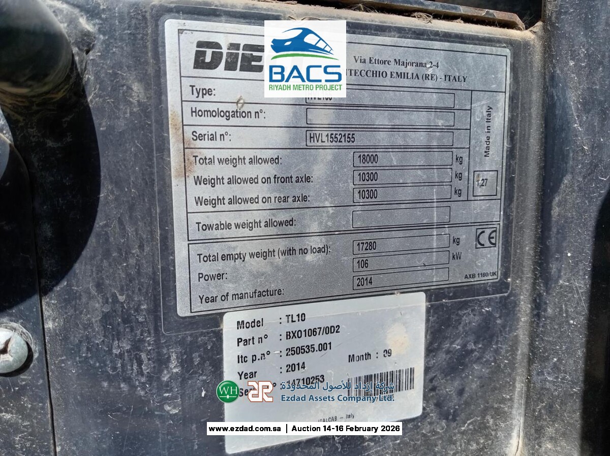 2014 Dieci Pegasus 50.21 Telescopic Hander-45154785