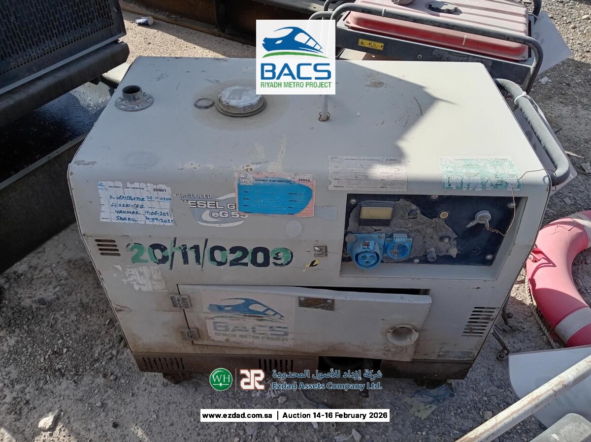 Yanmar Diesel 6.5KW Generator-45158295