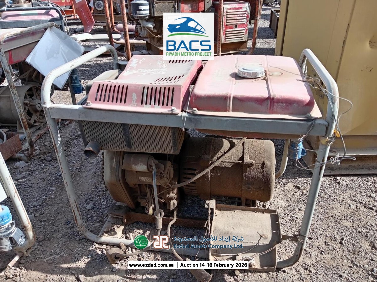 Yanmar Diesel 6.5KW Generator-45158358