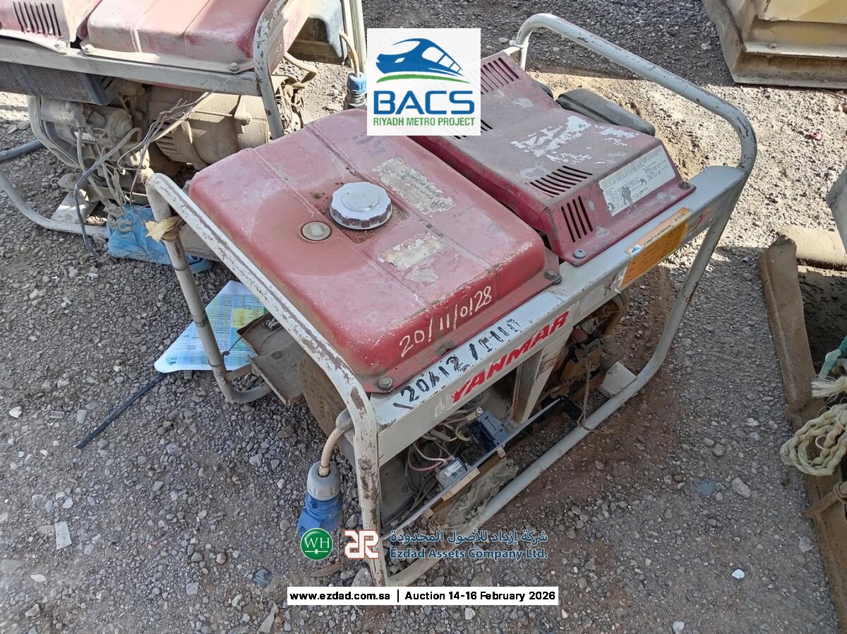 Yanmar Diesel 6.5KW Generator-45158359