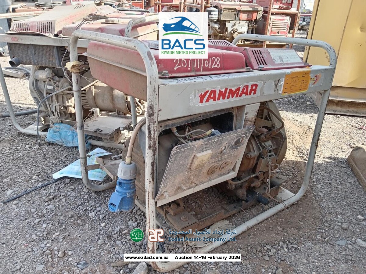 Yanmar Diesel 6.5KW Generator-45158360