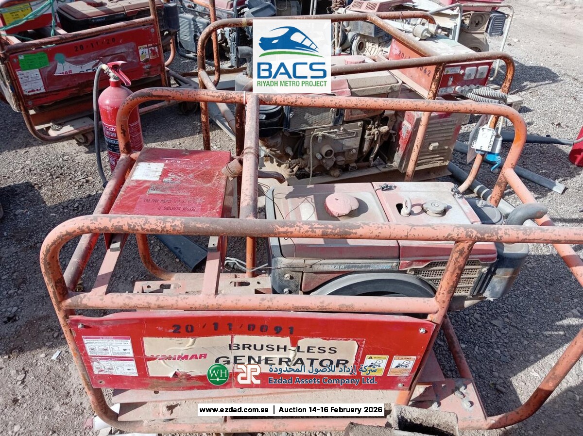 Yanmar Diesel 6.5KW Generator-45158394