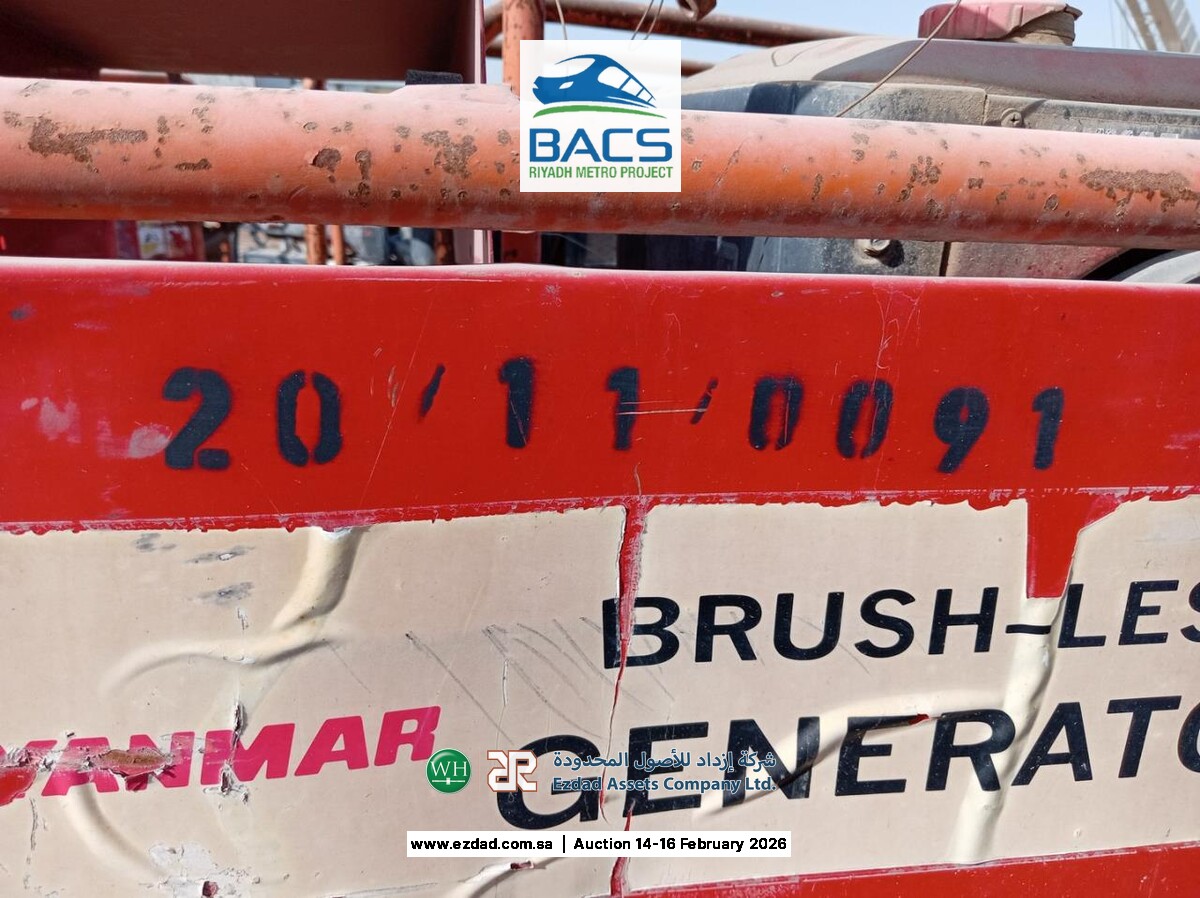 Yanmar Diesel 6.5KW Generator-45158401