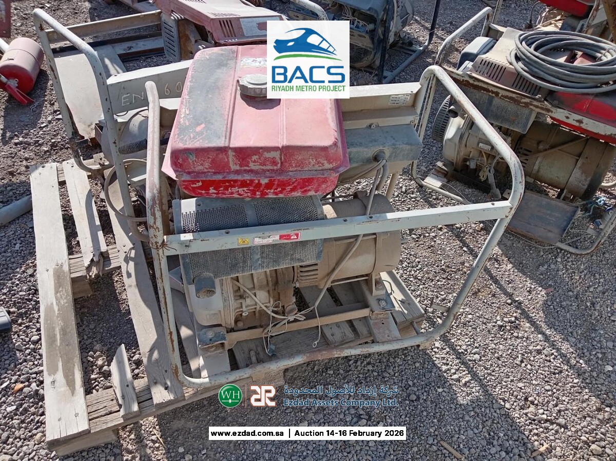 Yanmar Diesel 6.5 KW Generator-45158592