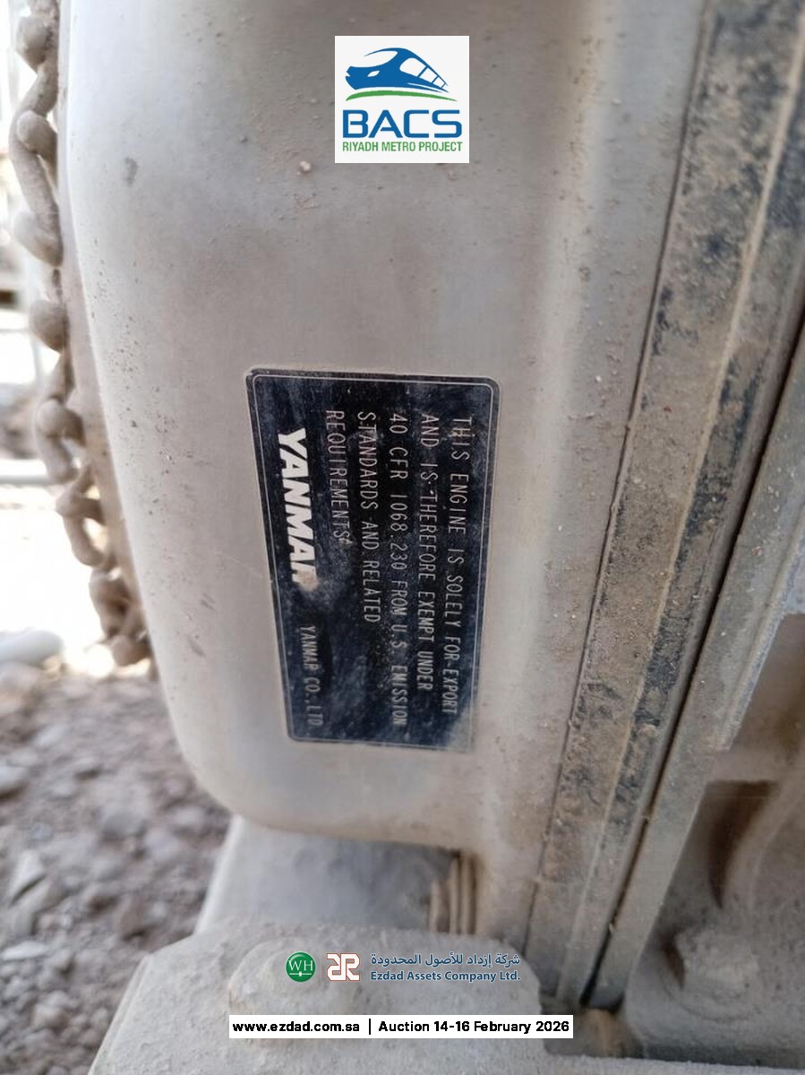 Yanmar Diesel 5.7 KW Generator-45158807