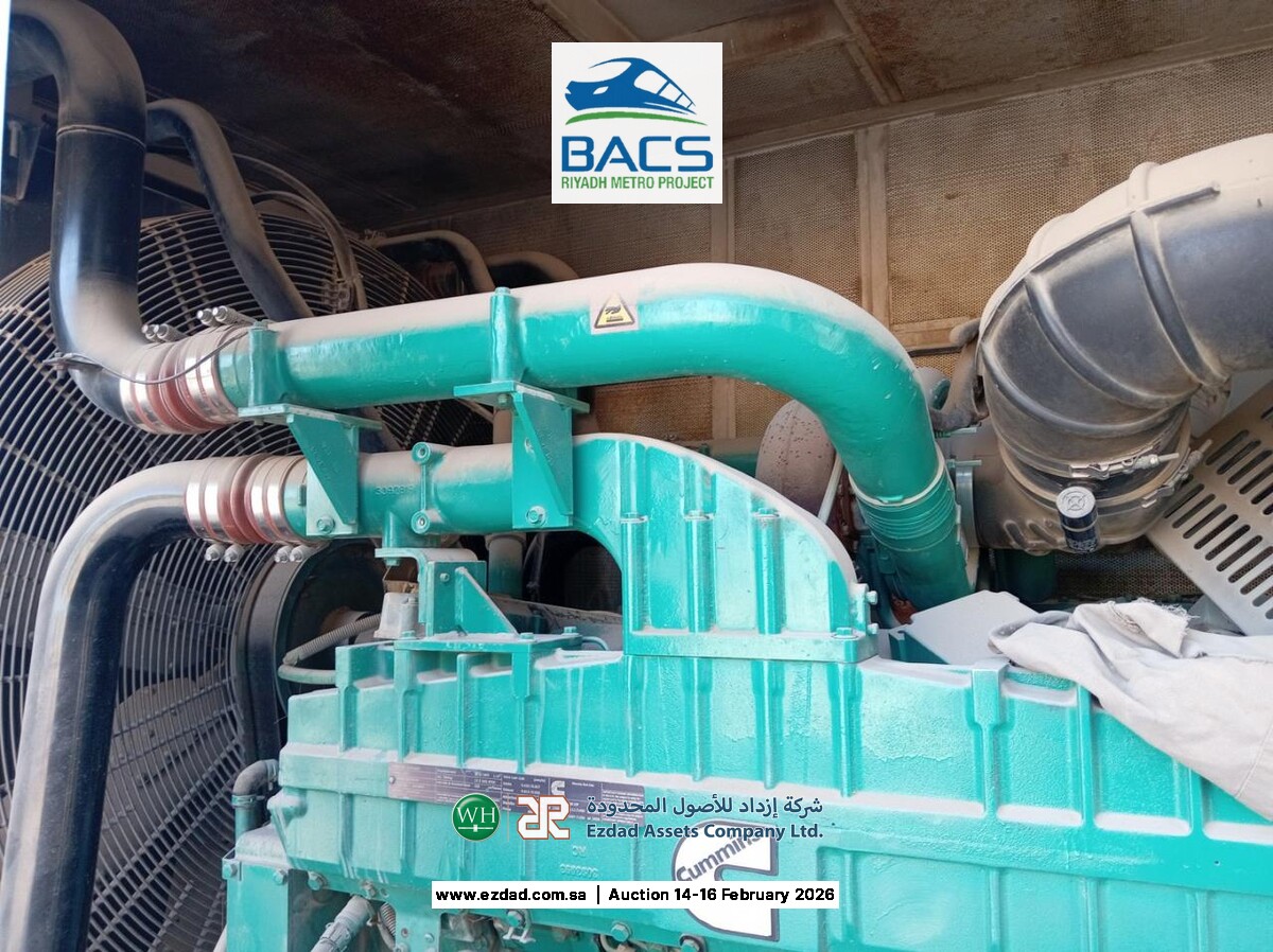 2014 Cummins 1,000KW Diesel Generator-45158844