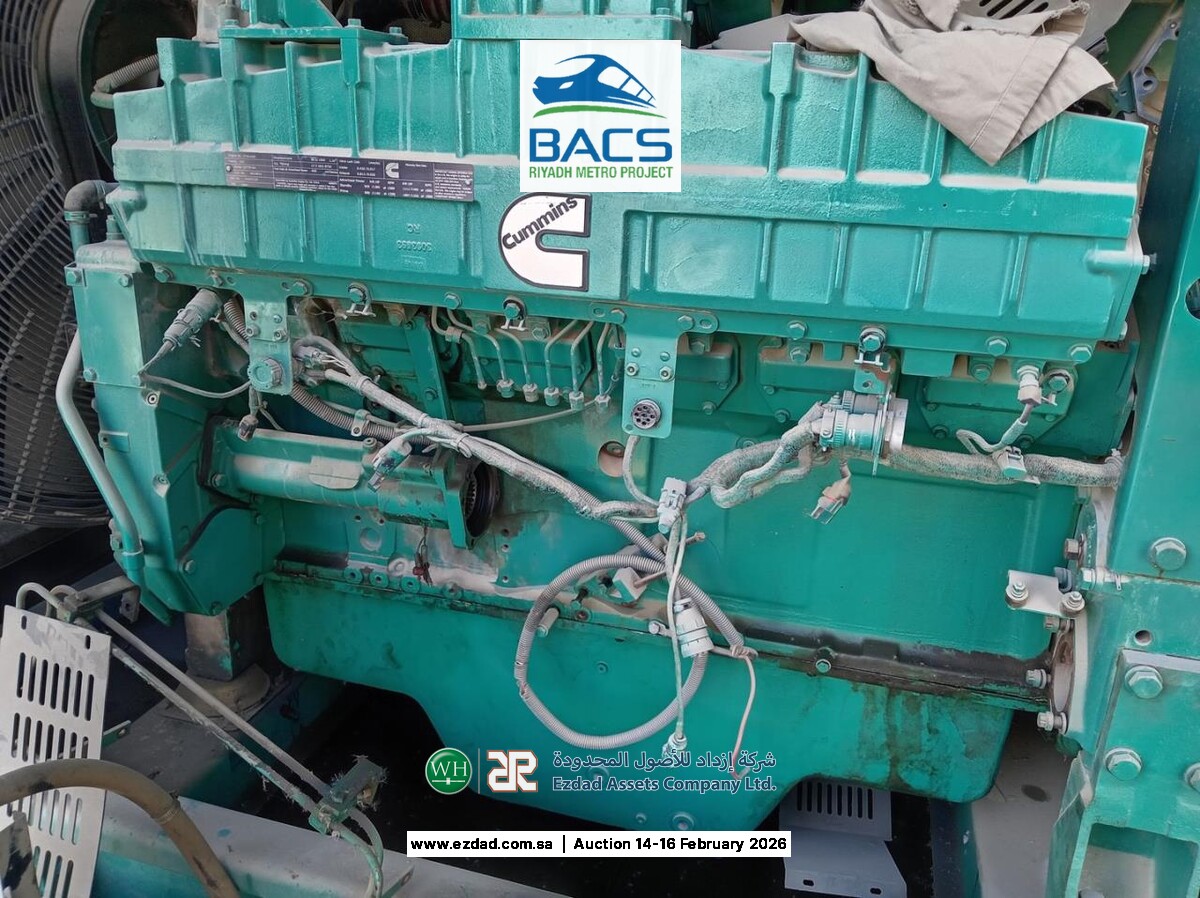 2014 Cummins 1,000KW Diesel Generator-45158845