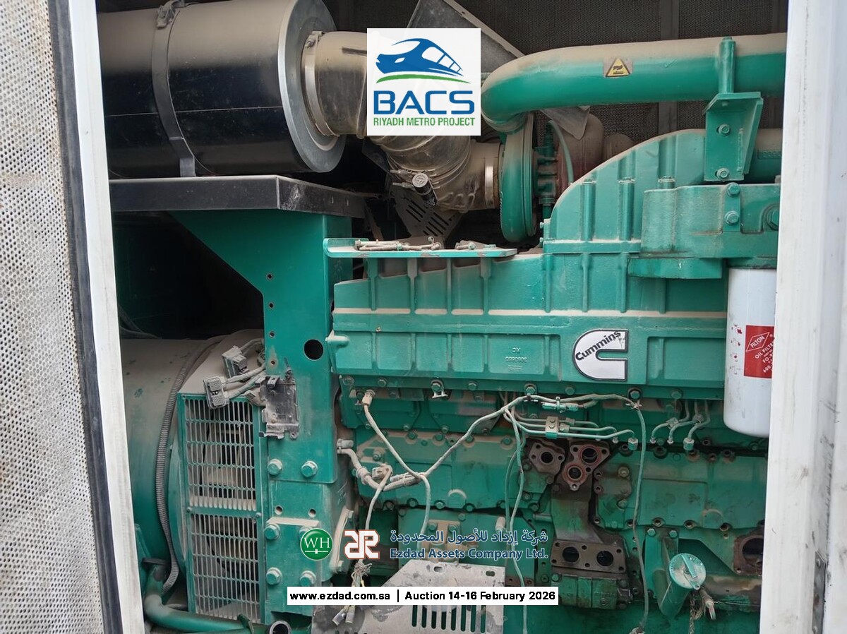 2014 Cummins 1,000KW Diesel Generator-45158850