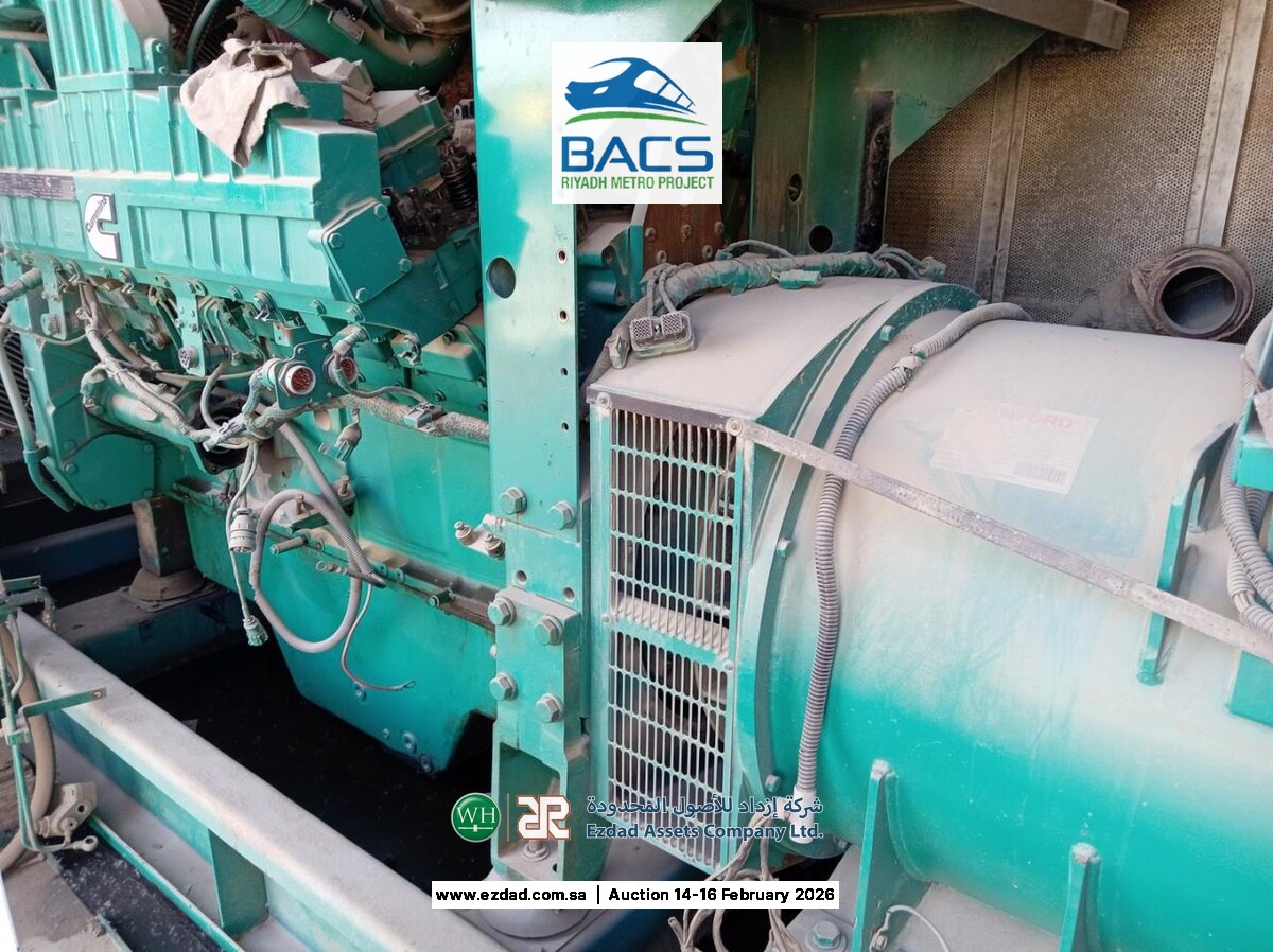 2014 Cummins 1,000KW Diesel Generator-45158842