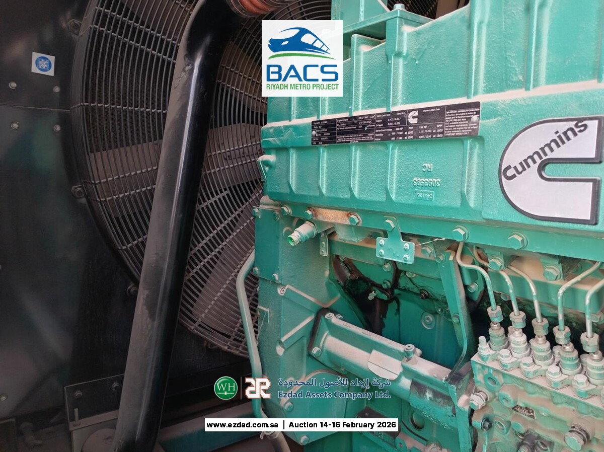 2014 Cummins 1,000KW Diesel Generator-45158878