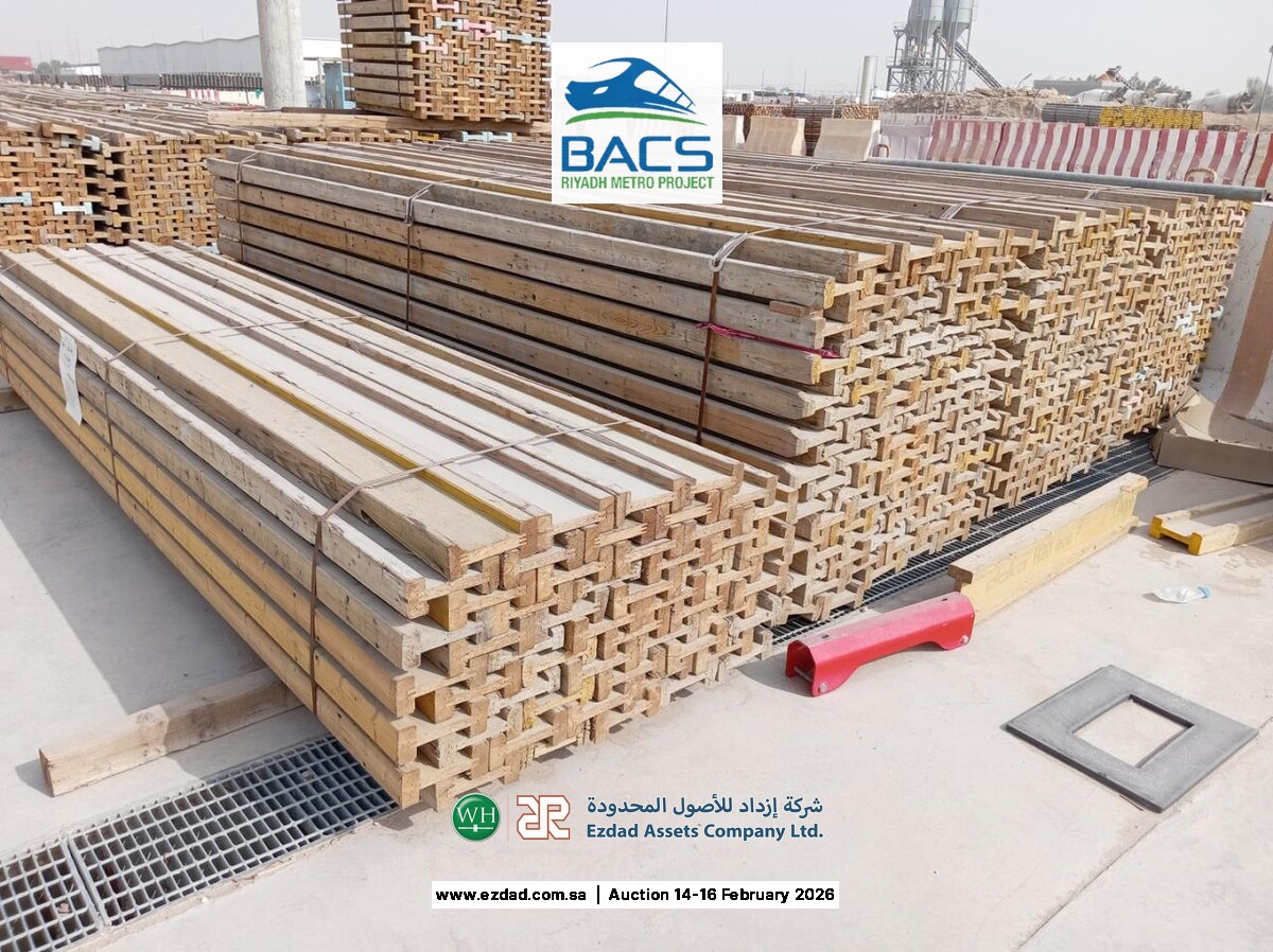 Assorted H20 Timber Beams ± 4,796 Items-45155086