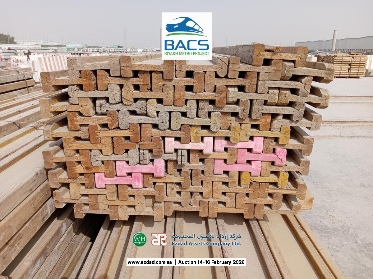 Assorted H20 Timber Beams ± 4,796 Items-45155097