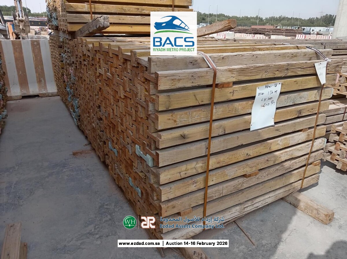 Assorted H20 Timber Beams ± 4,796 Items-45155099